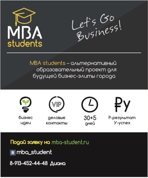       MBA Students